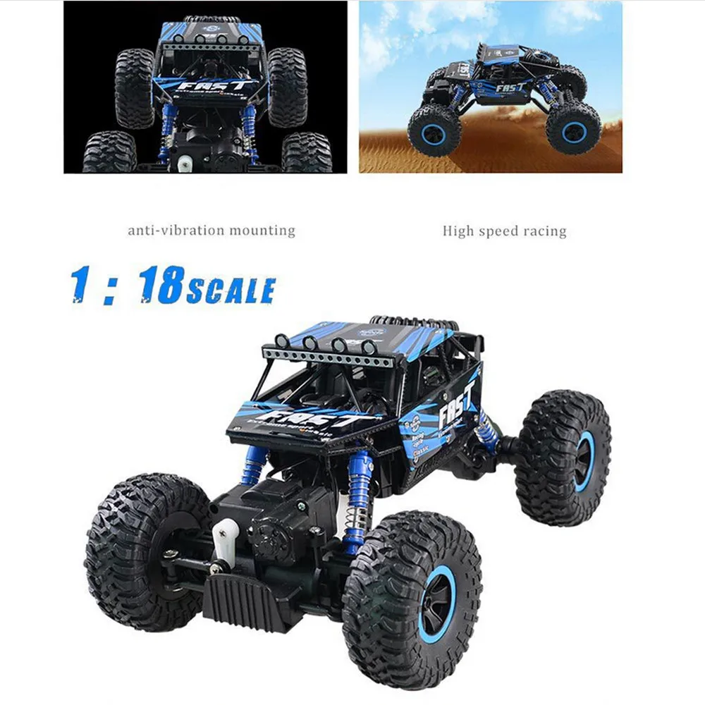 Автомобиль с дистанционным управлением 4WD RC Monster Truck внедорожный автомобиль furious 2,4G пульт дистанционного управления Buggy Crawler автомобильный волшебный трек D300122