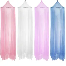 Princess Mosquito Net Elegant Lace Dome Canopy Insect Protection Fabric Mesh one Door Curtain Decor Bed Tent