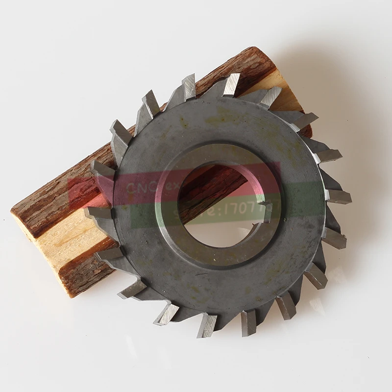 

2PCS 63*4*5*6*7*8*10*12*14*16*18*20 HSS three straight tooth blade cutter, high-speed steel Slot milling cutter , milling cutter