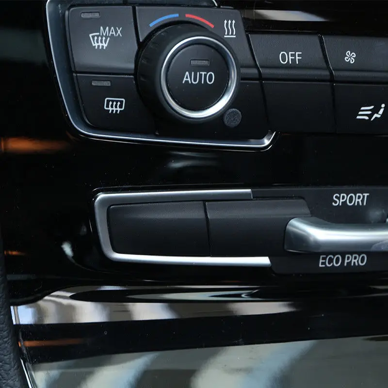 1 Набор = 2 шт. хромированный режим Кнопка рамка обшивка для BMW серии F45 F46 218i 2015 17