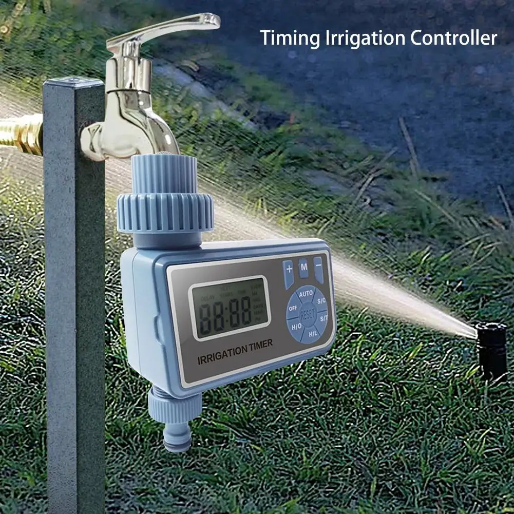 

Waterproof LCD Screen Watering Timer Solenoid Valve Garden Water Timer Garden Irrigation Controller with Multifunction
