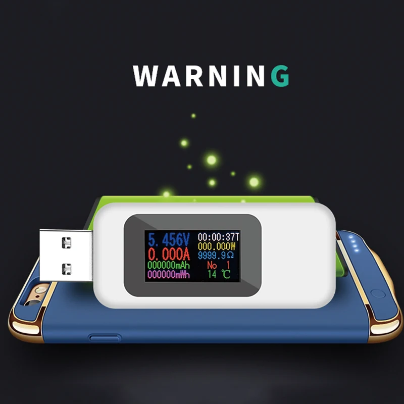 

10 in 1 USB tester DC Digital voltmeter amperimetro voltage current volt meter Test ammeter detector power bank charger indicato
