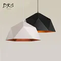 European Geometric Chandelier Lustre Modern Iron Pendant Lamp Luminaire Industriel Lighting Fixture Lamparas De Techo Colgante|Pendelleuchten| -