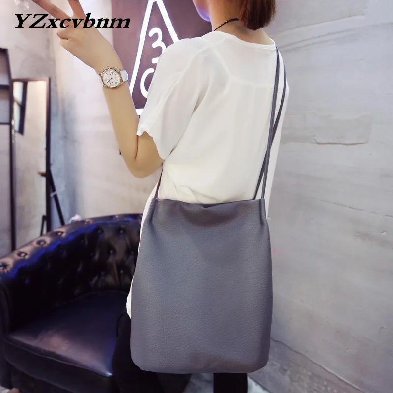 Fashion PU Leather font b Handbags b font font b Women b font Tote Shoulder font