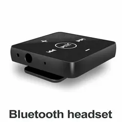 NEWNO мини-клип Bluetooth гарнитура Беспроводные наушники Bluetooth приемник аудио с микрофоном стерео наушники вкладыши