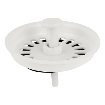 

High Quality Food Waste Stopper SPin Lock SInk DraIn StraIner 3.1" - Plastic