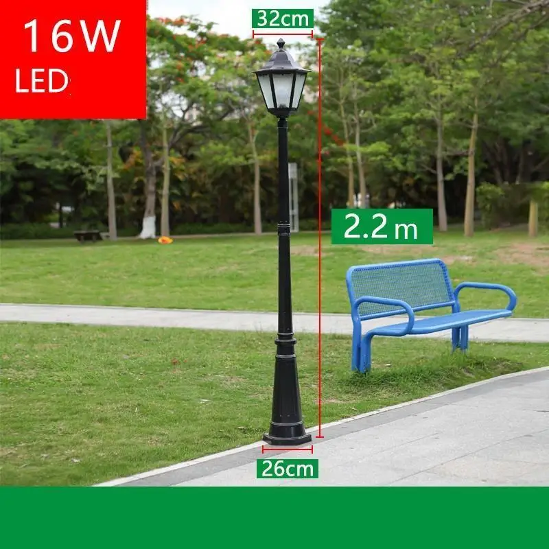 Number 7 Tenaga Surya Straatverlichting стиль Strassenbeleuchtung Farola наружный вне светодиодный Плаза лампа Uliczna уличный дорожный светильник - Испускаемый цвет: Number 7
