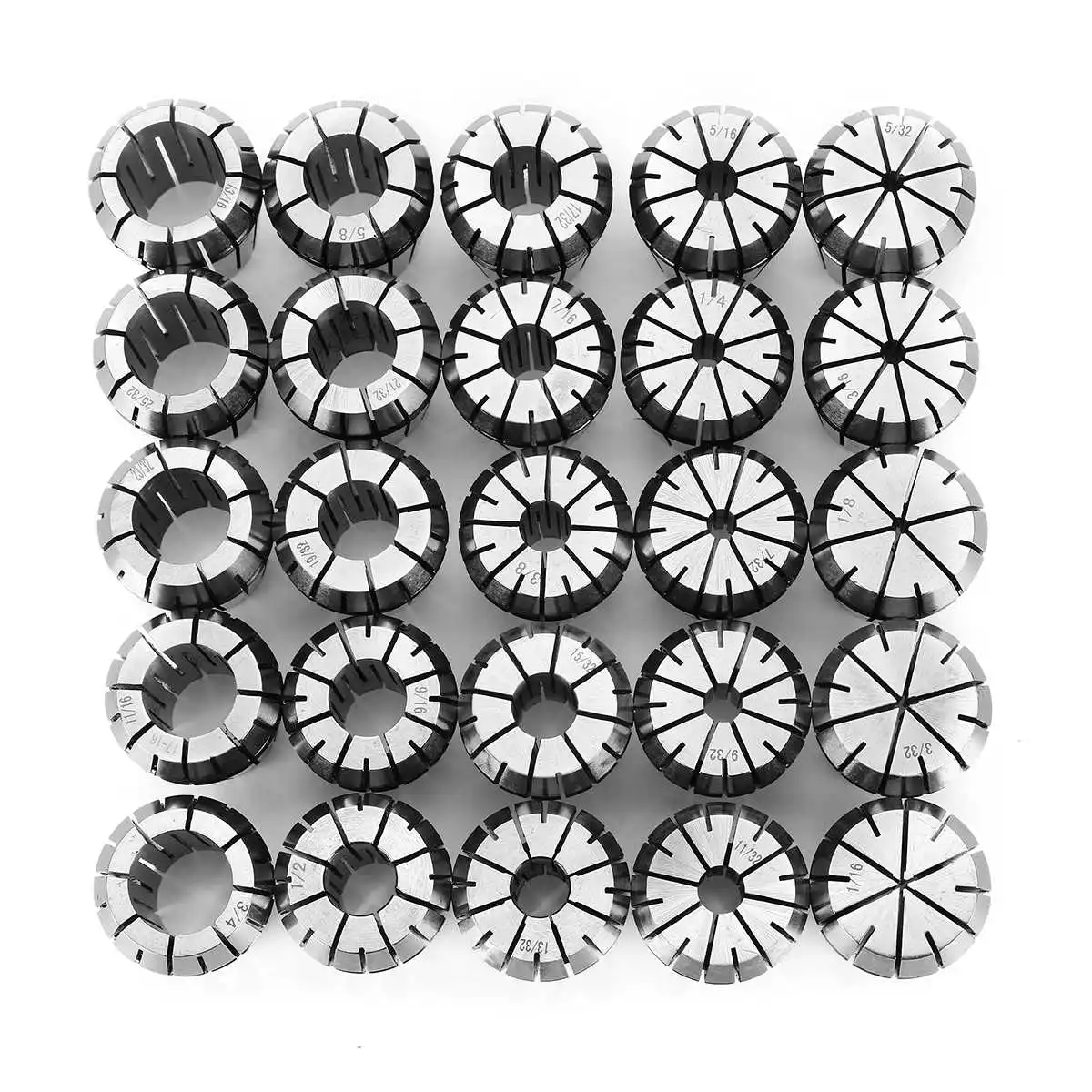 

25Pcs ER32 Spring Collet Chuck For CNC Workholding Engraving Machine and Milling Lathe Tool
