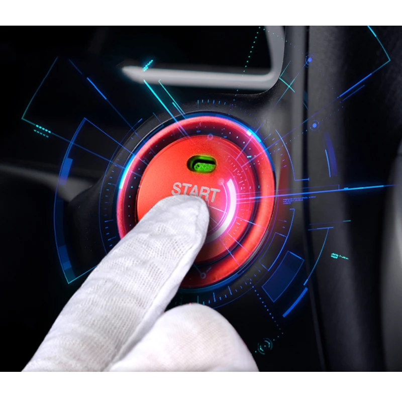 

Engine Start / Stop Push Button Cover Trim for Mazda6 mazda3 CX-3/CX-5/CX-8/CX-9/MX-5/CX3/CX5/CX8/CX9/MX5 aluminium alloy