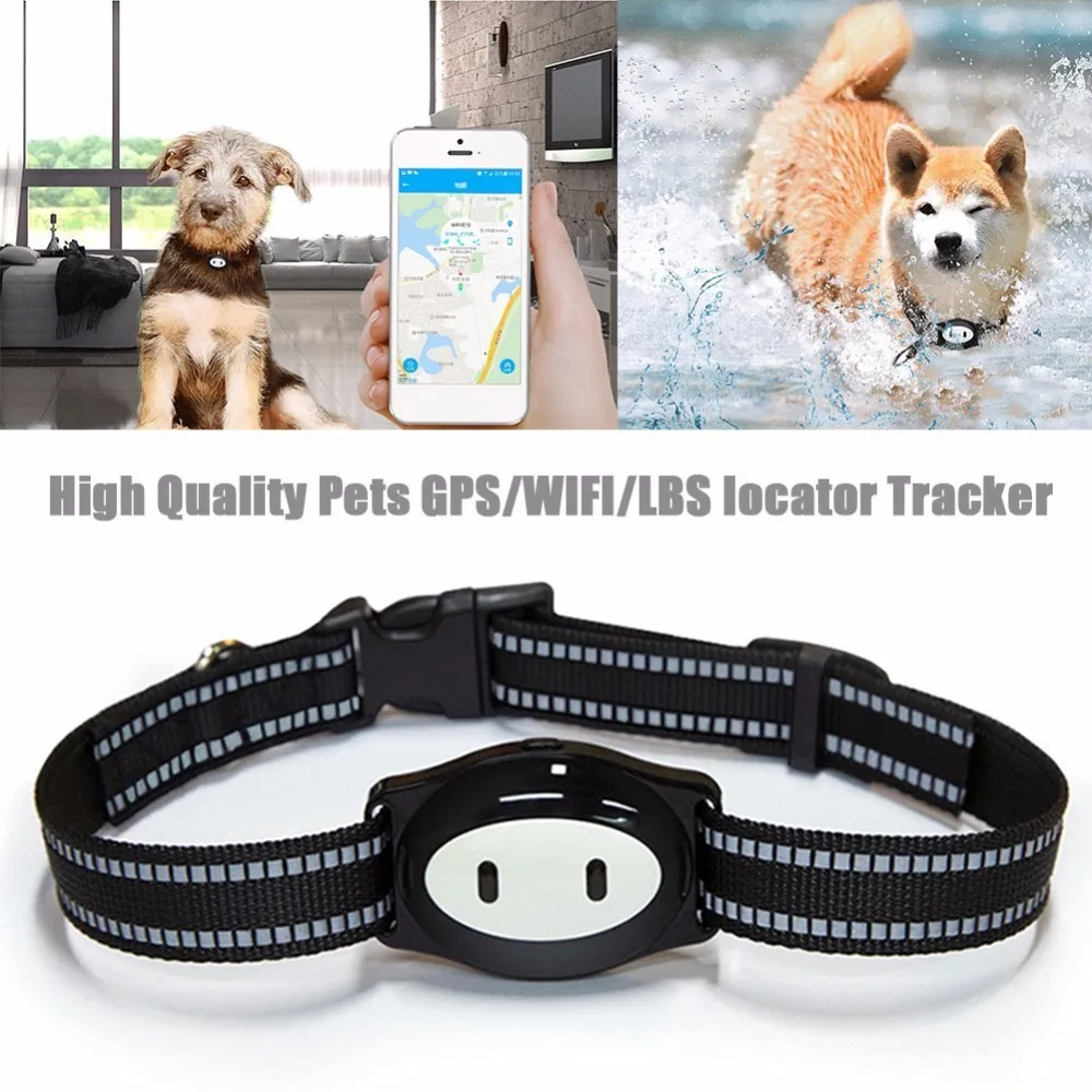 GPS/WIFI/LBS Pets Locator Tracker Finder Mini Tracking Device IP68
