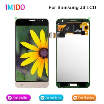 

50Pcs/Lot LCD Digitzer for Samsung Galaxy J3 2016 J320 OEM Display Touch Panel Les Assembly AAA 5.0" Screen Replacement Free DHL