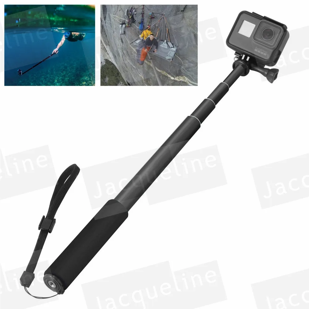 Selfie Stick Adjustable Telescoping Monopod Pole for Gopro Hero 8 7Hero 6// 5//3++
