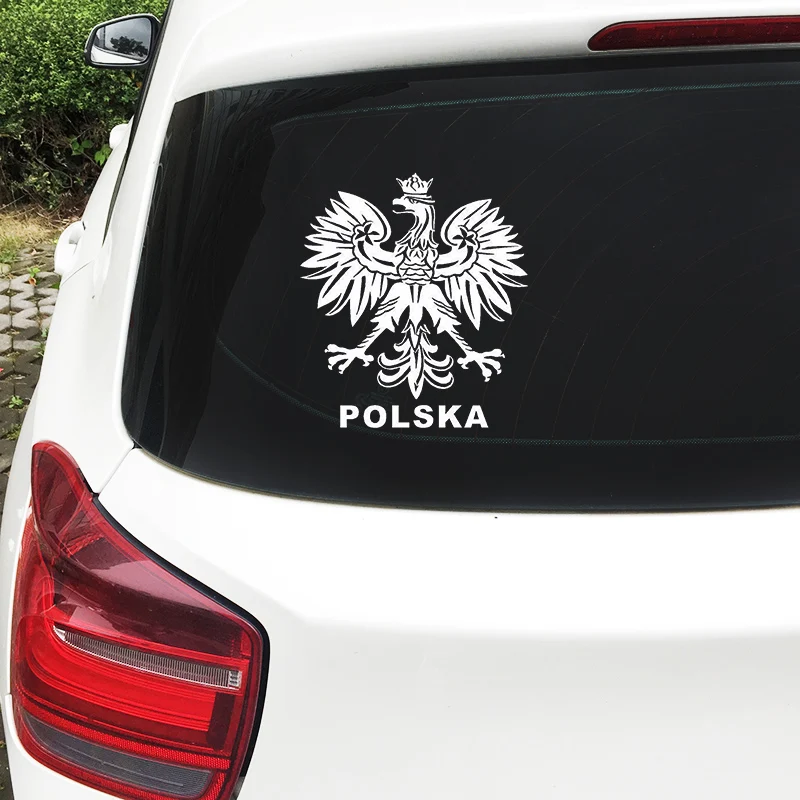 Черные/серебряные 15 2*15 1 см польские Орлы символы Польши модные автомобильные