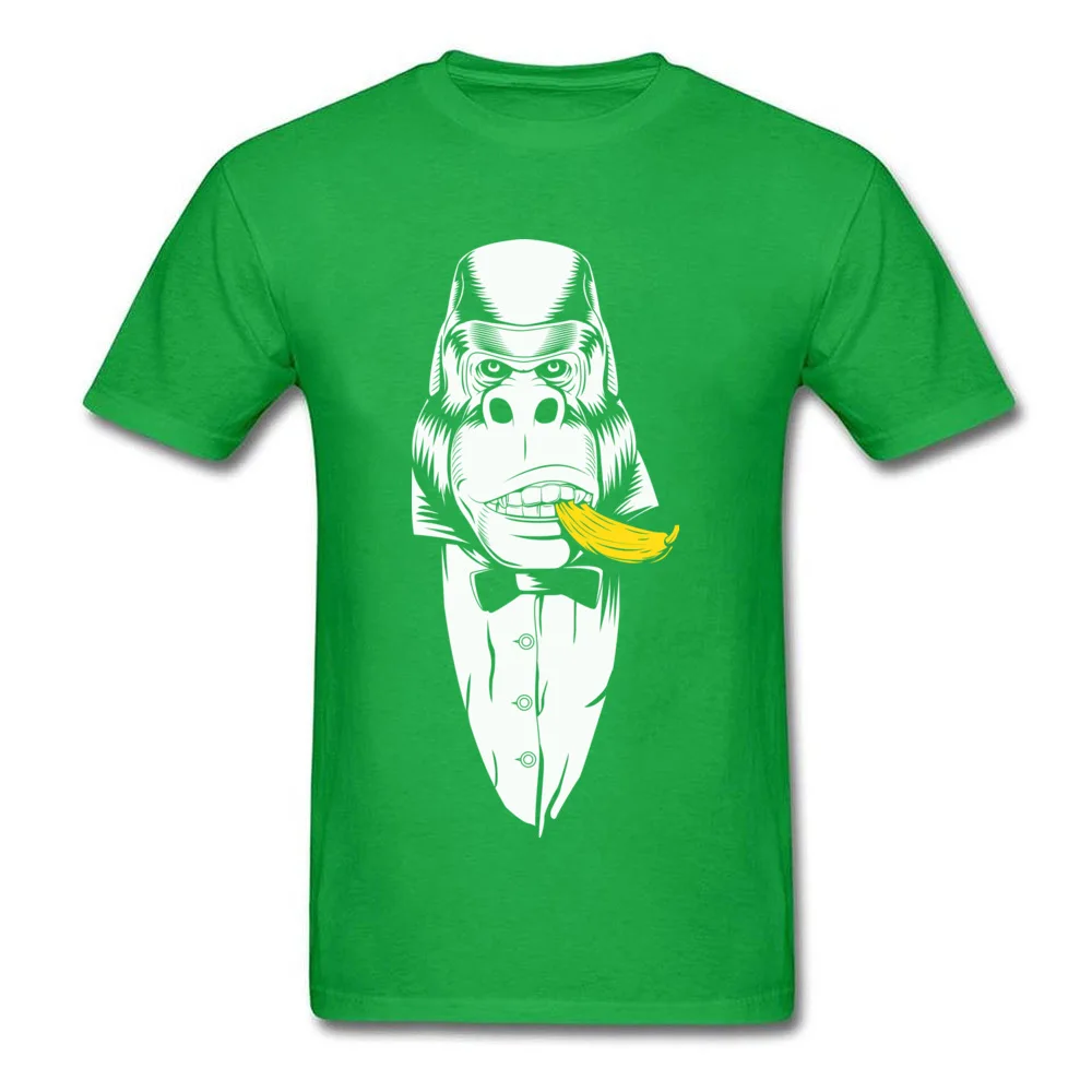  Mens T-shirts Don Kong cosie Tops Shirts 100% Cotton Fabric Round Collar Short Sleeve Printed Top T-shirts Father Day Don Kong green