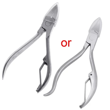 

High Quality Professional Stainless Steel Toe Nail Nipper Cutter Clipper Ingrown Pedicure Cuticle Scissor New