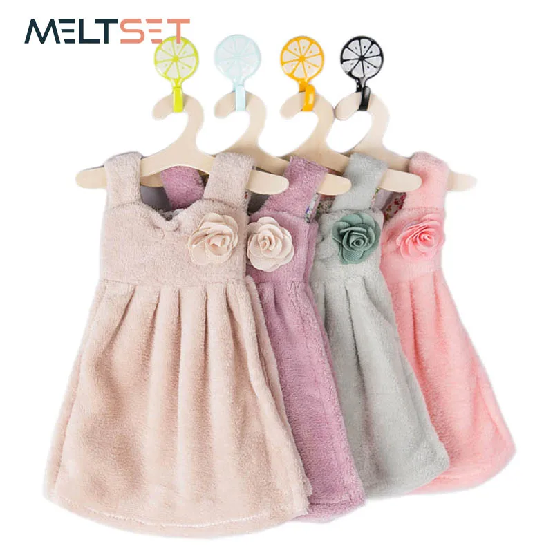 

Meltset Hand Towel For Kids Kitchen Cleaning Cloth For Bathroom Baby Not Cotton