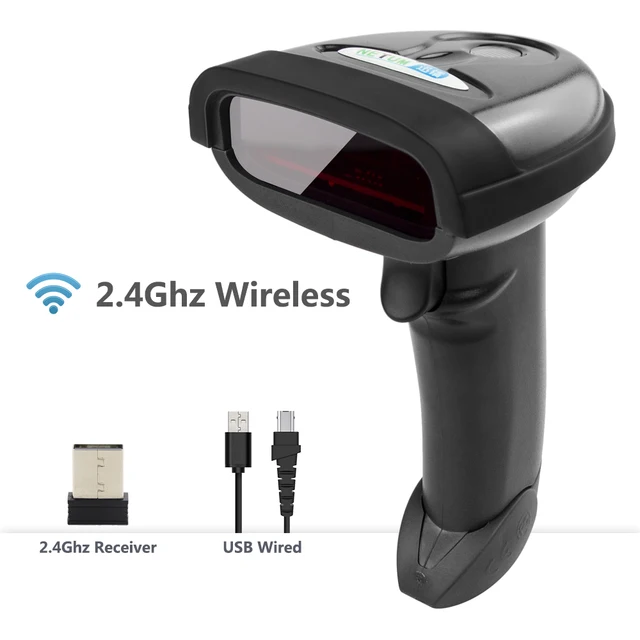Best Price 2.4G Wireless Barcode Scanner Handheld Cordless Bar Code Reader (Wireless/ USB Wired) for POS and Inventory NT-1698W Best Price 2.4G Wireless Barcode Scanner Handheld Cordless Bar Code Reader (Wireless/ USB Wired) for POS and Inventory NT-1698W