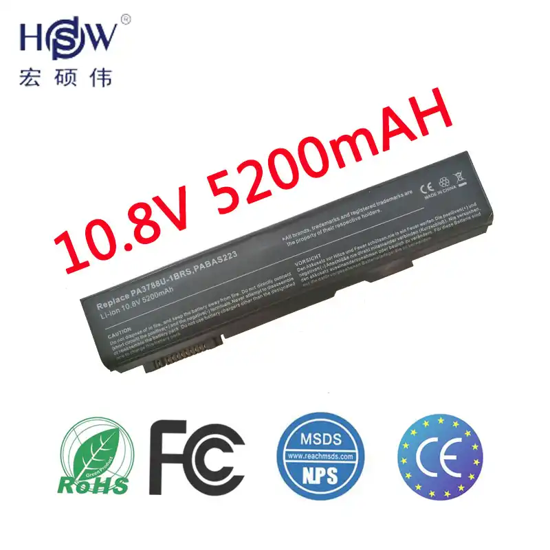Hsw Rechargeable Battery For Dynabook Satellite B450 B B452 F B550 B B551 E B552 F B650 B B651 Pb450cjab75a31 Pxw 57lw Pxw59lw Satellite Battery Battery Satellitebattery For Aliexpress