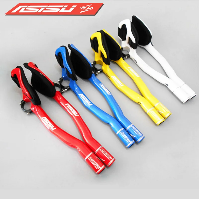 

FUll carbon Trial Handle Bar TT Bar Carbon Fiber Road Bicycle TT Handlebar Highway Rest Put Handlebar Carbon TT Bike Handle Bars