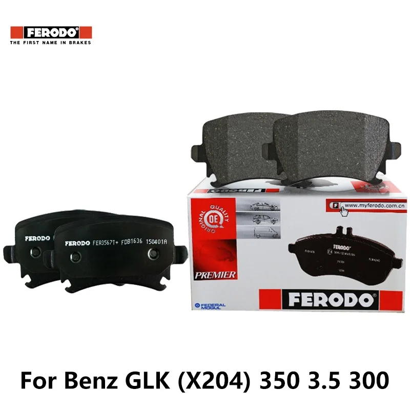 4 шт./компл. Ferodo задние тормозные колодки для Benz GLK (X204) 350 3 5 300 0 FDB4220|Тормозные и