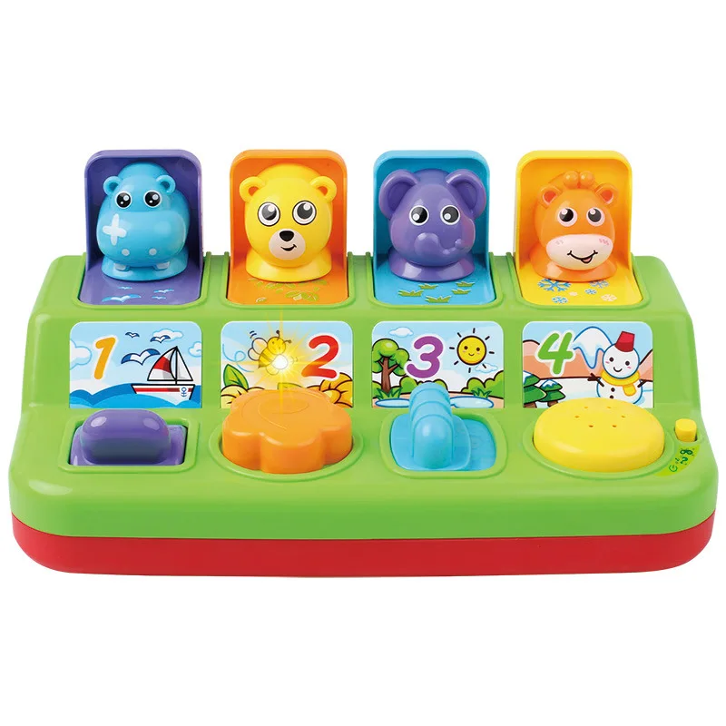 

Parent-child Interactive learning Toys Interactive Pop-Up Animals Toy Memory Training Game Machine Children's Game Console