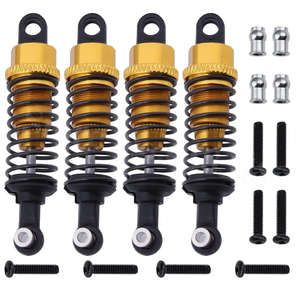 4 шт. Алюминиевые амортизаторы для WLtoys A959 Vortex 1/18 2 4G 4WD|shock absorber|rc shock absorberrc car absorber |