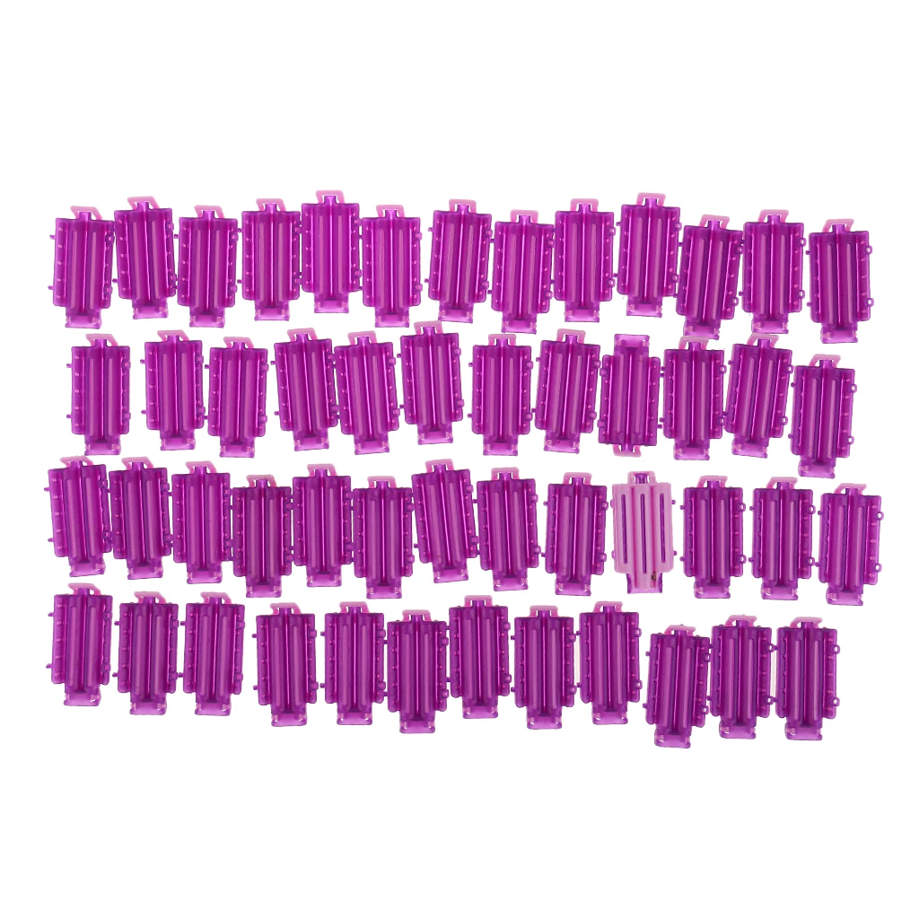 Hot Selling 50 Wave useful Perm Rod Corn Hair Hairdressing Clip Curler Maker Styling DIY Tool high quanlity