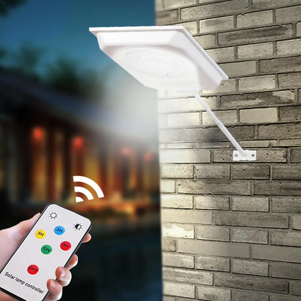 

18 Led Street Light Solar Power Lamp With Remote Controller Motion Sensor Waterproof Solar Garden Street Lamp Outdoor Lighting