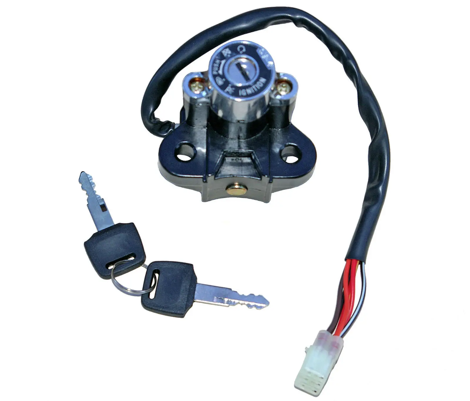 Ignition Switch Keys For Suzuki GZ125 GZ250 Bandit GSF600 650 GSF1200