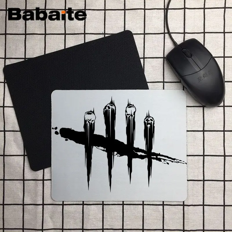 Babaite одежда высшего качества Dead by Daylight DIY дизайн узор игры Коврик для мыши размеры 18 x см 22 см 25 x см 29 резиновая прямоугольник коврики - Цвет: 25X29cm