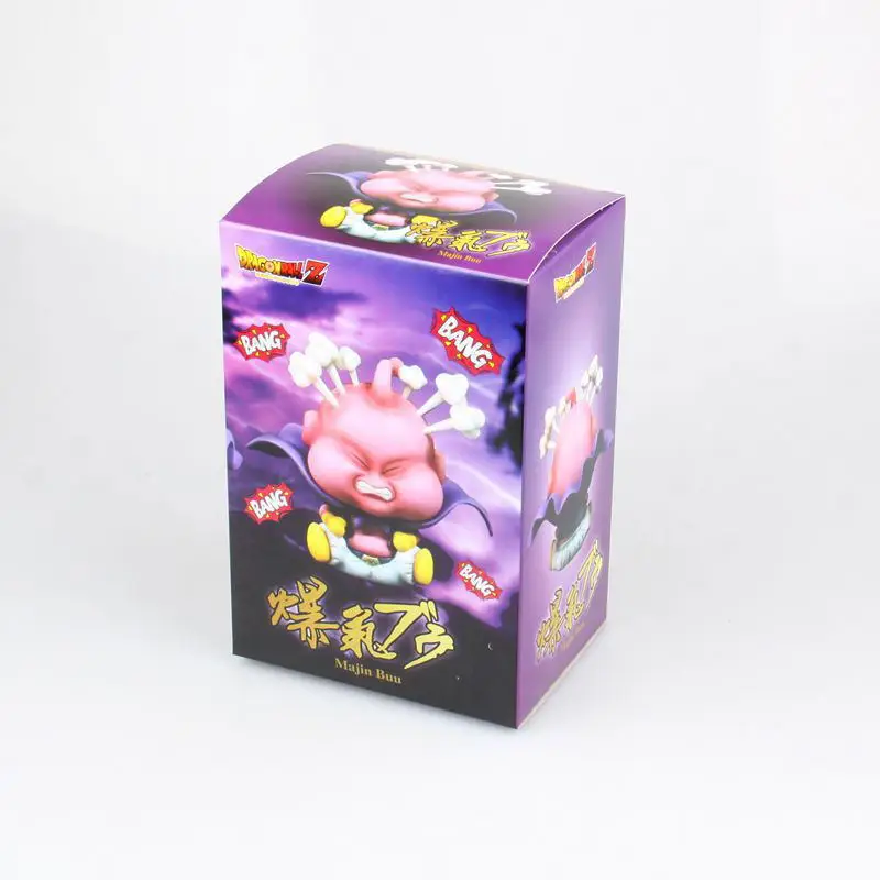 10 см Dragon Ball Z Son goku ребенок kakarotto Majin buu ПВХ фигурка игрушки - Цвет: with BOX C