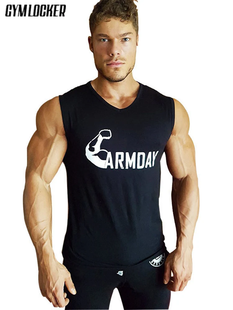 new high quality Clothing Letter printing cotton Mens tank top