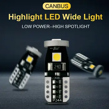 

Pack of 4 - CAN-BUS/Error free T10 3030 SMD Super Bright Xenon White LED Bulbs for Car Interior