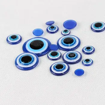 

Turkey Medusa Blue eye evil Nazar Round Acrylic Resin Flat Back Half Beads Craft Scrapbook Decoration 6/8/10/12/14/16/18/20/22MM