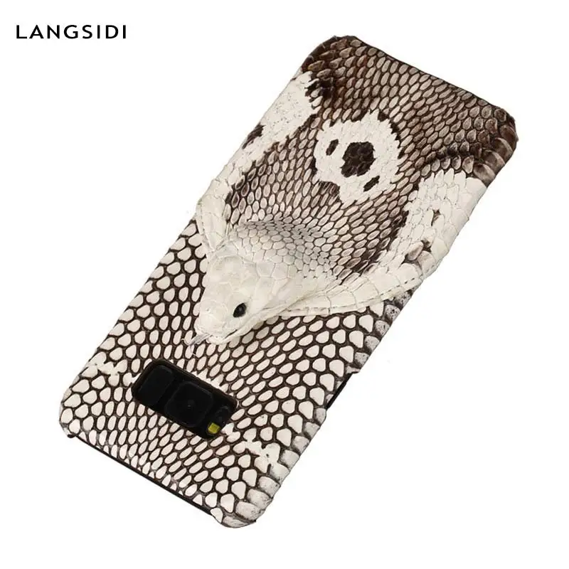 

Snake head High end protective case for Samsung Galaxy S8 S8plus S9 S9plus Note 8 Half pack phone case a50