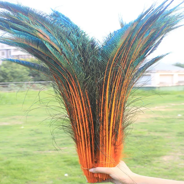 Wholesale 10pcs beautiful peacock feather sword 45 55 cm/18 22 inches