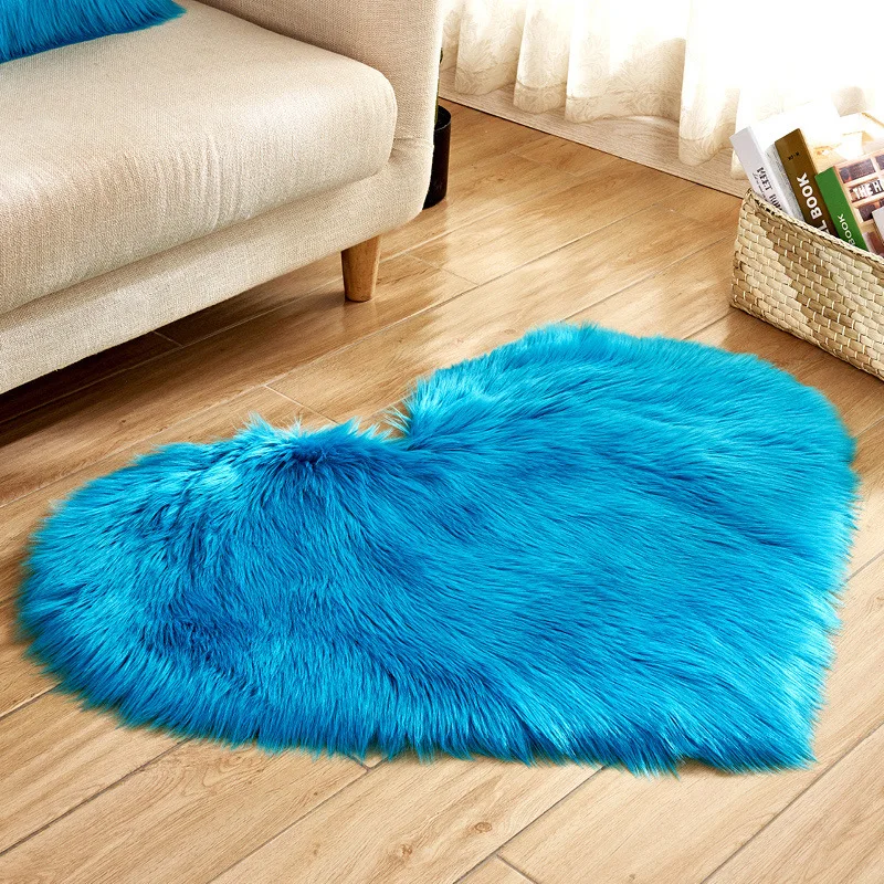 

Love imitation wool carpet Living Room Coffee Table Mat Children's rug Bedroom Yoga Carpet Coffee table sofa bedroom plush mat