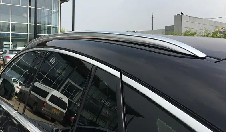 عالية الجودة سيارة من سبيكة الألومنيوم أرفف لسقف السيارة الأمتعة يناسب بنز C292 GLE كوبيه GLE320-GLE450 GLE AMG 2015-2018 بواسطة EMS