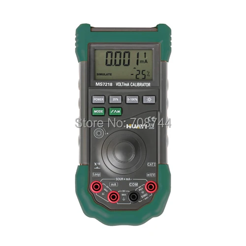 MS7218 цифровой портативный вольт мА процесс калибратор|calibration laser|calibration