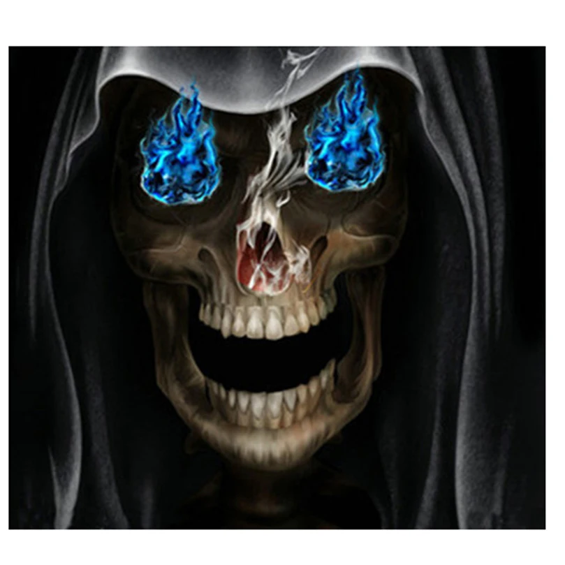 

5D Diamond Embroidery Paintings Rhinestone Pasted diy Diamond painting Cross Stitch Kits flower skull diamond mosaic Room HL566
