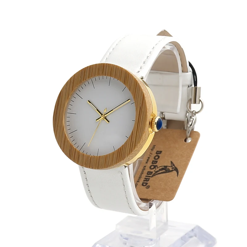 BOBO BIRD J27 New Arrival Top Brand Design Wood font b Watches b font for Womens