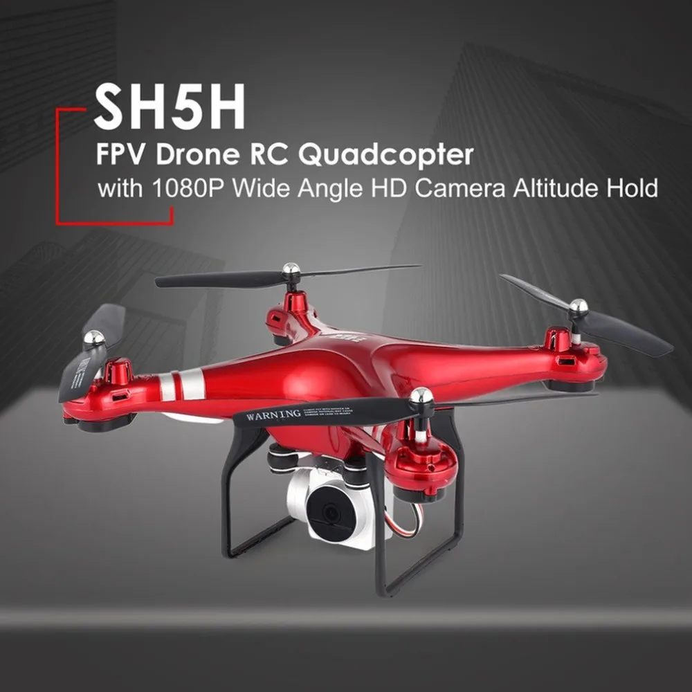 

HR SH5H RC Drone With Camera HD 720P 1080P Wide Angle WIFI FPV Selfie Drone Headless Mode G-sensor Quadcopter VS JJRC H36