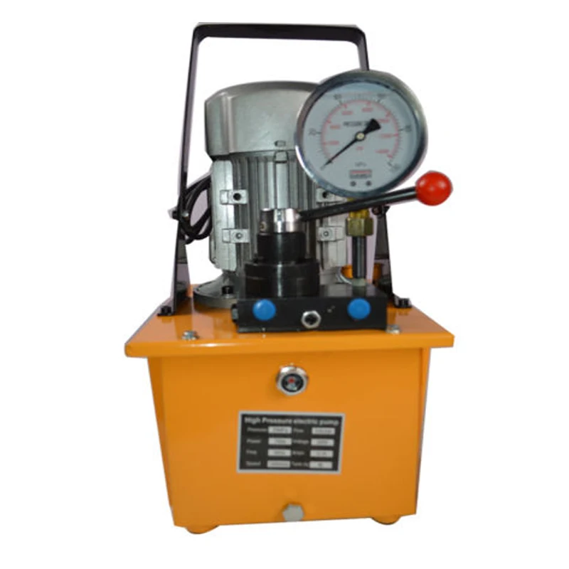 

New CE 110V/220V/380V Electric High Pressure Hydraulic Pump With Double Acting Manual Valve Electric Hydraulic Pump With Pedal