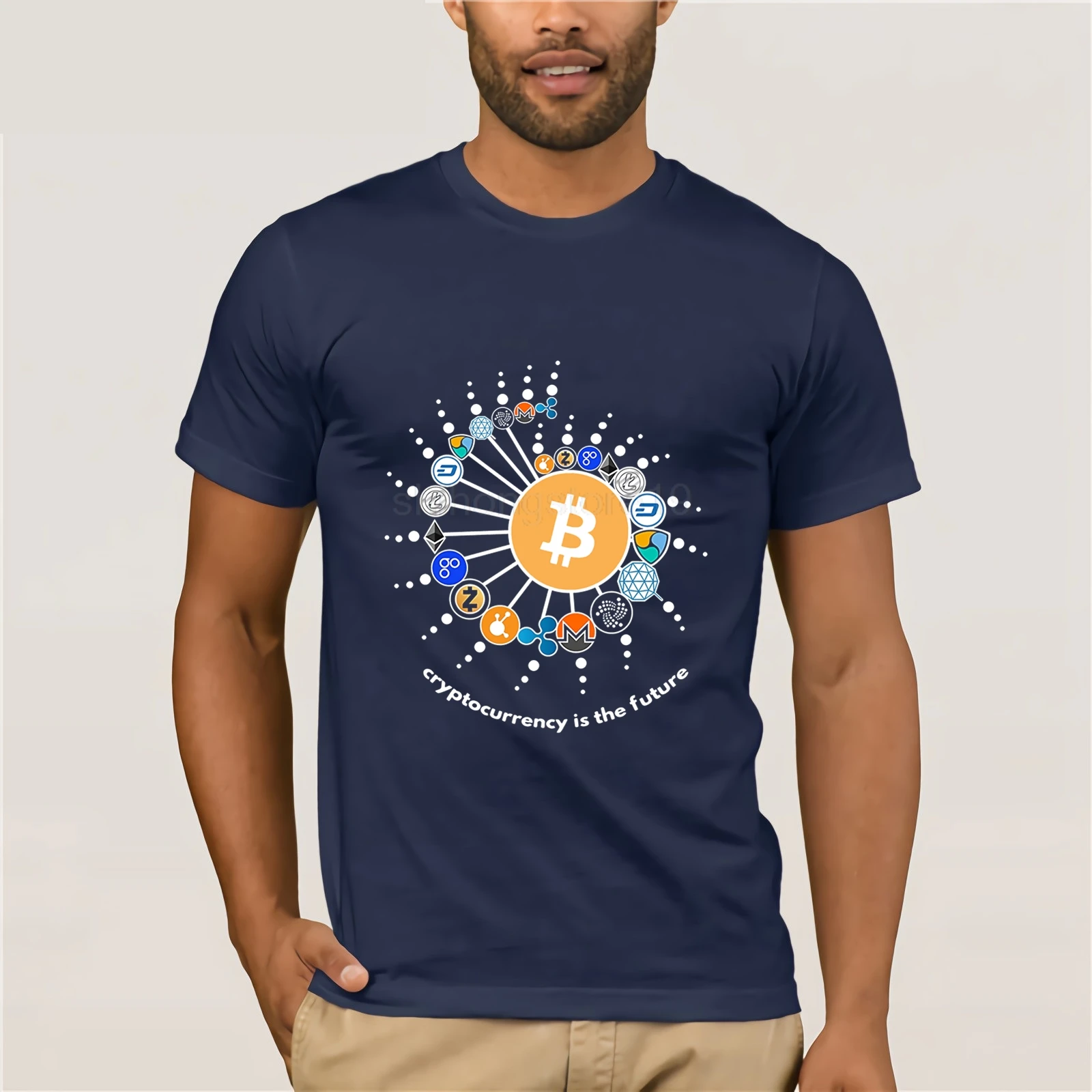 Cryptocurrency, Bitcoin, ethereum, litecoin camiseta. Cryptocurrency, Bitcoin, ethereum, litecoin camiseta.
