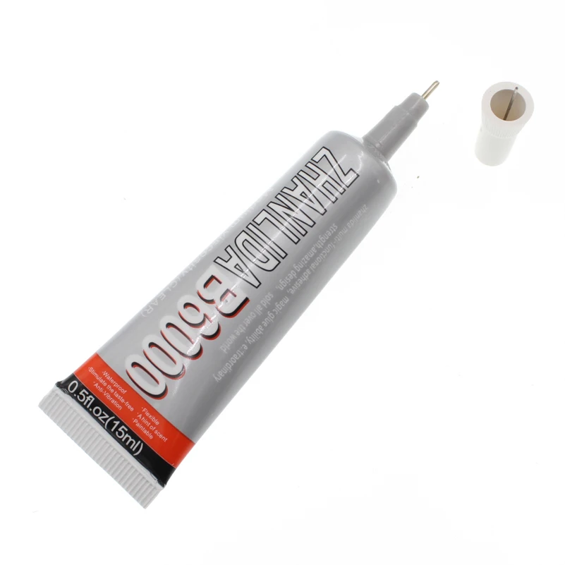 

10Pcs 15ML B6000 Glue Touch Screen Liquid Adhesive Metal Glass Wood Leather Rhinestone Jewelry Plastic Strong Super Bond b7000