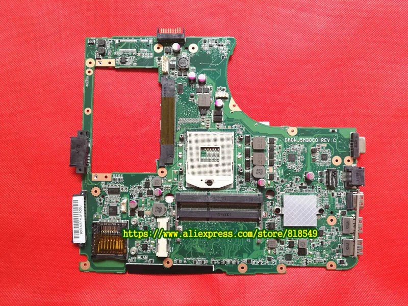 Высококачественная материнская плата для ноутбука ASUS N55SF N55SL N55S REV 2 0 60-N5FMB3600B03 HM65