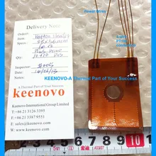 Таможня Конструировала PI на тонкой пленке Нагревательный элемент, полиимидный нагреватель, w/4-проводное соединение PT100, во-первых, Класс гарантированно хорошего качества