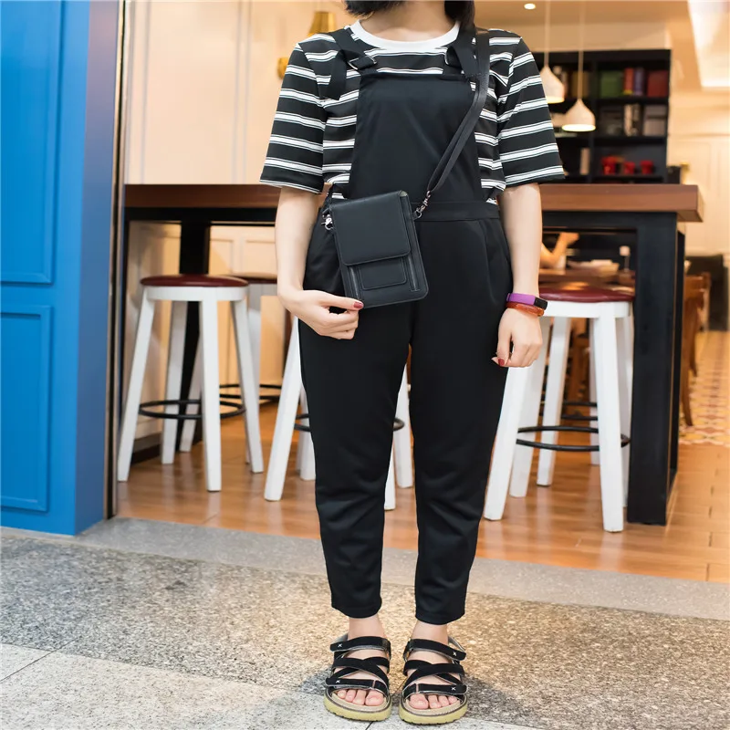 CHEZVOUS 4 Colors PU Leather 2 Zipper Phone Bag Vintage Women Shoulder Bags Crossbody Bags for Women for iPhone Samsung Huawei iphone 8 phone cases