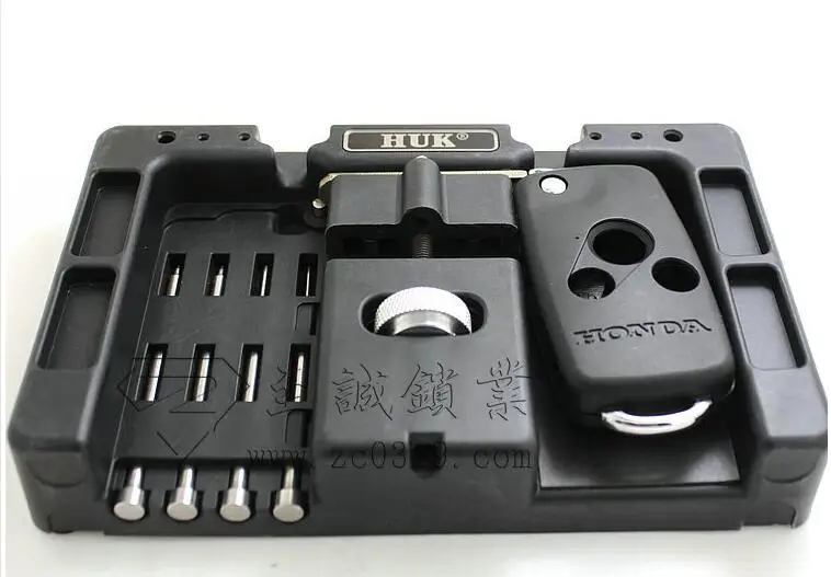 

Original HUK Key Fixing Tool Flip Key Vice Of Flip-Key Pin Remover With Four Pins For Locksmith Tools