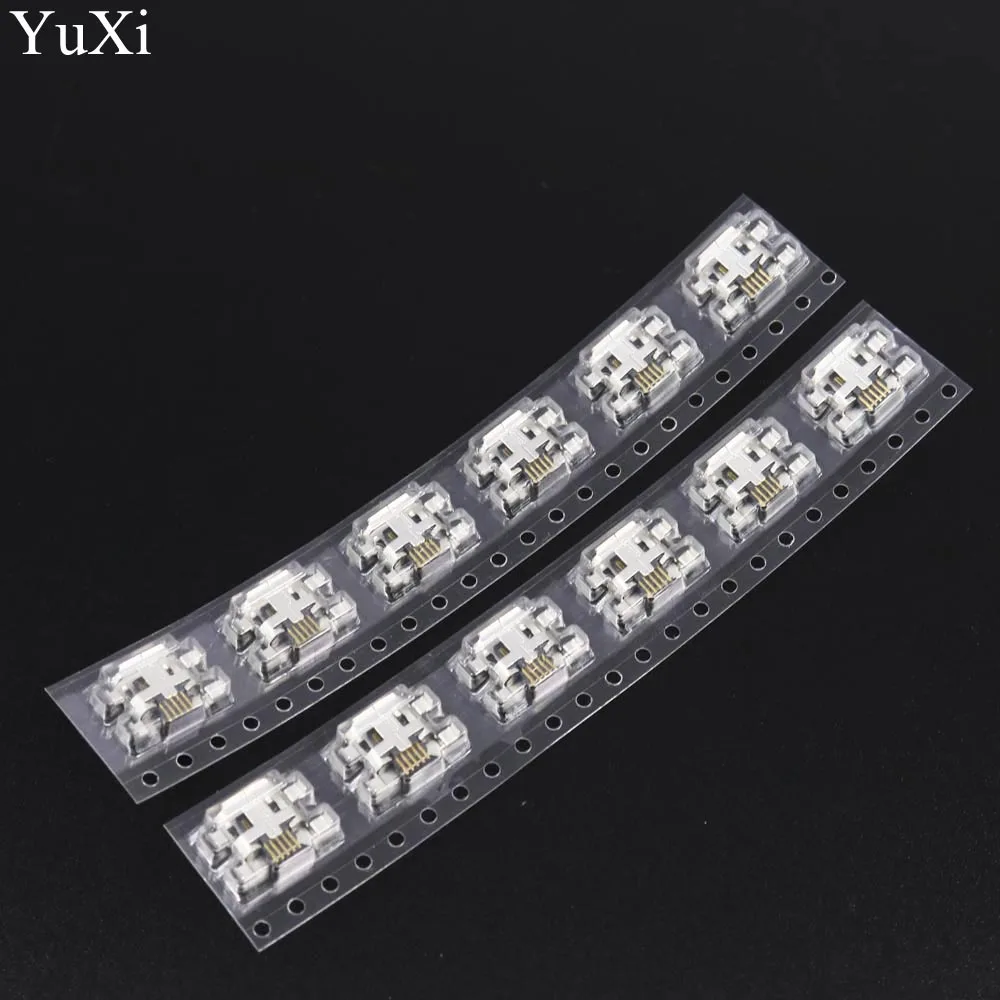 YuXi 10 шт. Btype Micro USB гнездовой разъем 5pin телефон планшет ноутбук зарядный 2 0 раковина